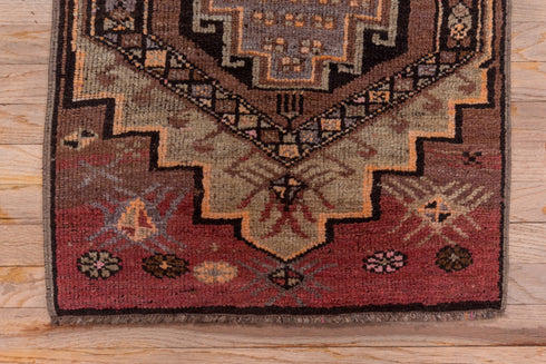 Antique Kars Runner Rug (2' x 14')